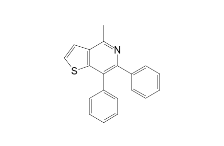4-Methyl-6,7-diphenylthieno[3,2-c]pyridine