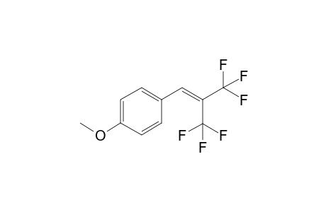 1-methoxy-4-[3,3,3-trifluoro-2-(trifluoromethyl)prop-1-enyl]benzene