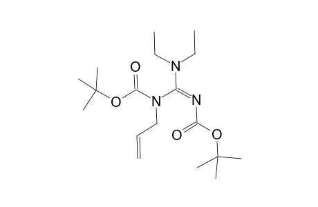 N1-Ally-N1,N2-bis(tert-butoxycarbonyl)-N3-diethylguanidine