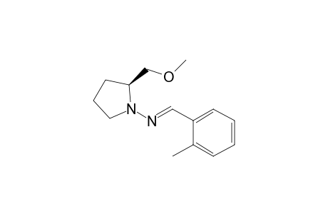(E)-[(2S)-2-(methoxymethyl)pyrrolidino]-(2-methylbenzylidene)amine
