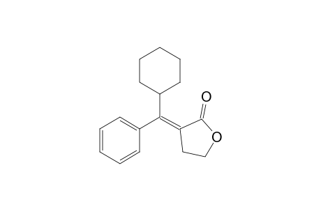 (E)-3-(.alpha.-Cyclohexylphenylmethylene)tetrahydrofuran-2-one
