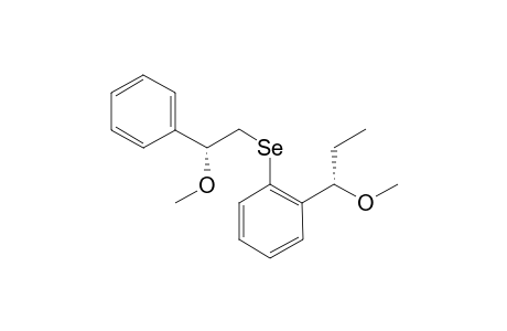 1-[(S)-1-Methoxypropyl]-2-[(R)-(2-methoxy-2-phenyl)ethyl]seclnobenzene
