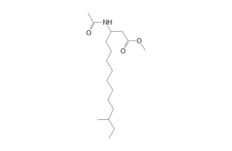 Methyl 3-(acetylamino)-12-methyltetradecanoate