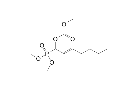 DIMETHYL-[1-(METHOXYCARBONYLOXY)-2-HEXENYL]-PHOSPHONATE
