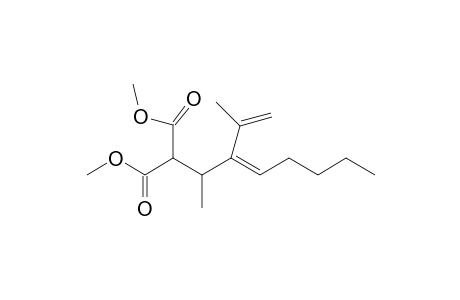 Methyl 4-(isopropen-2-yl)-3-methyl-2-methoxycarbonyl-4-nonenoate