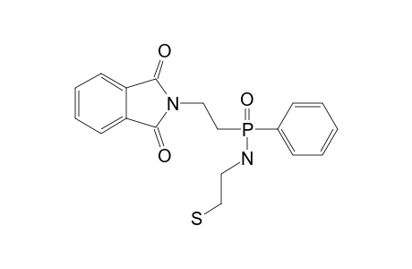 N-(2-MERCAPTOETHYL)-P-PHENYL-P-(2-PHTHALIMIDOETHYL)-PHOSPHINAMIDE