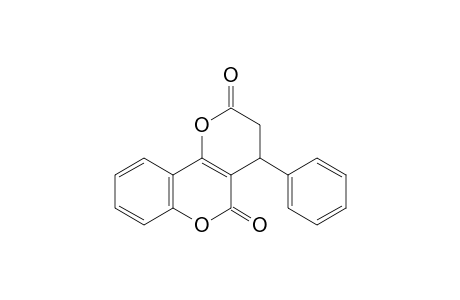 2H,5H-Pyrano[3,2-c][1]benzopyran-2,5-dione, 3,4-dihydro-4-phenyl-