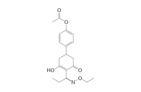 2-Cyclohexen-1-one, 5-[4-(acetyloxy)phenyl]-2-[1-(ethoxyimino)propyl]-3-hydroxy-