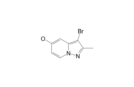 3-BROMO-2-METHYLPYRAZOLO-[1,5-A]-PYRIDIN-5-OL