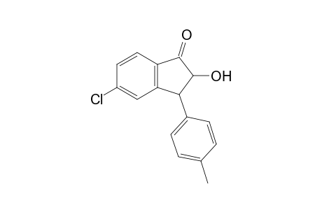 5-Chloro-2-hydroxy-3-(4-tolyl)-2,3-dihydro-1H-inden-1-one