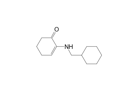 2-Cyclohexen-1-one, 2-(cyclohexylmethylamino)-