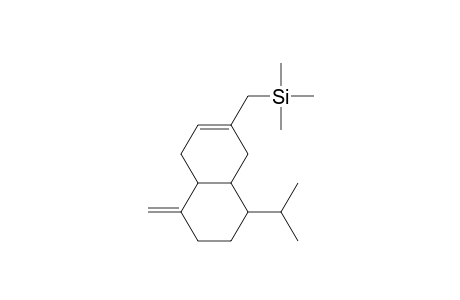 2-Trimethylsilylmethyl-5-methylene-8-isopropyl-1,4,4a,5,6,7,8,8a-octahydronaphthalene