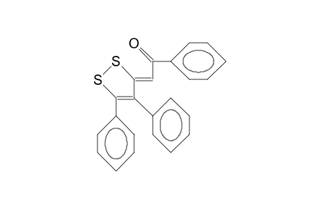 3-Benzoylmethylene-4,5-diphenyl-3H-1,2-dithiole