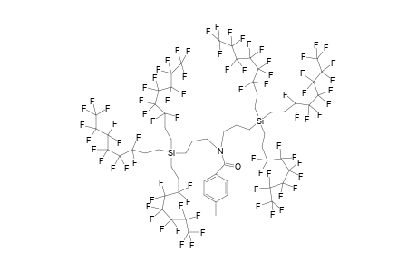 N,N-Bis[3-[tris(2-perfluorohexylethyl)silyl]propyl]-N-(4-methylbenzoyl)amide