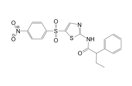 N-{5-[(4-nitrophenyl)sulfonyl]-1,3-thiazol-2-yl}-2-phenylbutanamide