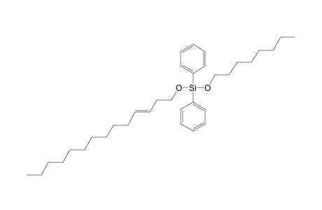 Silane, diphenyloctyloxy(tetradec-3-en-1-yloxy)-