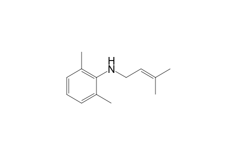 Benzenamine, 2,6-dimethyl-N-(3-methyl-2-butenyl)-