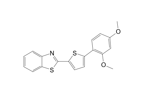 2-[5'-(2'',4''-DIMETHOXYPHENYL)-THIEN-2'-YL]-1,3-BENZOTHIAZOLE