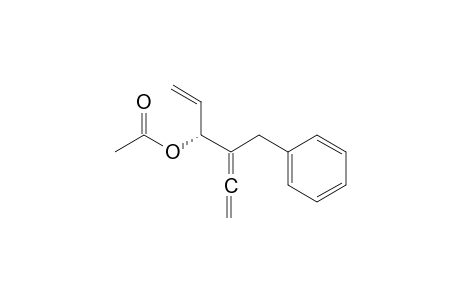 (R)-(+)-4-(Benzyl)hexa-1,4,5-trien-3-yl acetate