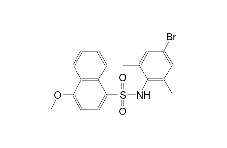 N-(4-bromanyl-2,6-dimethyl-phenyl)-4-methoxy-naphthalene-1-sulfonamide
