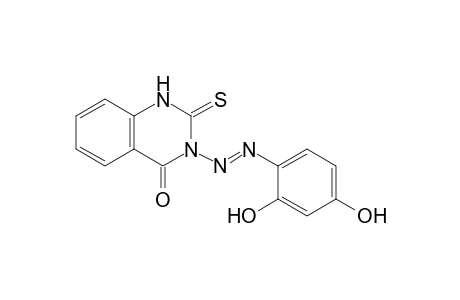 3-[(2',4'-Dihydroxyphenyl)azo]-2-thioxo-2,3-dihydro-1H-quinazolin-4-one