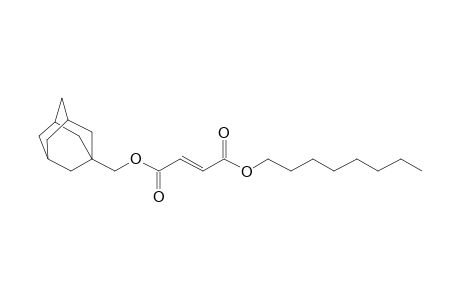 Fumaric acid, 1-adamantylmethyl octyl ester