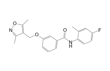 benzamide, 3-[(3,5-dimethyl-4-isoxazolyl)methoxy]-N-(4-fluoro-2-methylphenyl)-