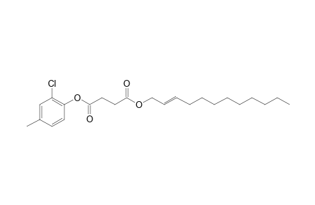 Succinic acid, dodec-2-en-1-yl 2-chloro-4-methylphenyl ester