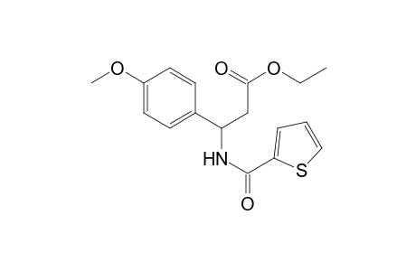 3-(4-Methoxyphenyl)-3-(2-thenoylamino)propionic acid ethyl ester