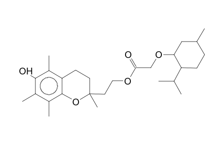Acetic acid, [[5-methyl-2-(1-methylethyl)cyclohexyl]oxy]-, 2-(3,4-dihyd
