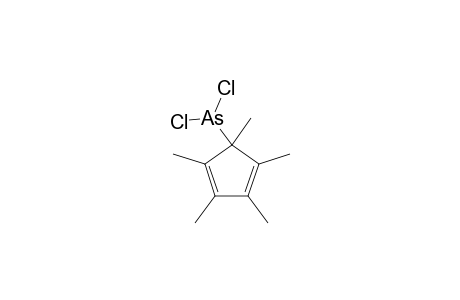 1,2,3,4,5-Pentamethyl-2,4-cyclopentadien-1-ylarsonous dichloride