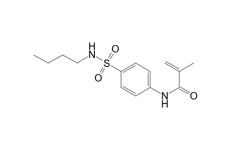 2-Propenamide, N-[4-[(butylamino)sulfonyl]phenyl]-2-methyl-
