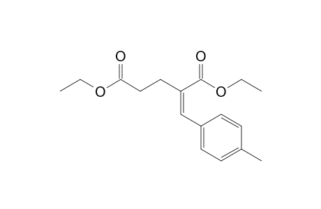 Diethyl 2-(4-methylbenzylidene)pentanedioate