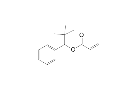 (2,2-dimethyl-1-phenyl-propyl) prop-2-enoate