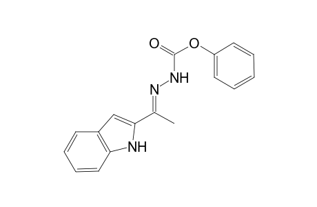 (E)-Phenyl 2-(1-(1H-indol-2-yl)ethylidene)hydrazinecarboxylate