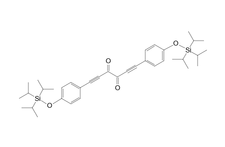 1,6-Bis[4-(triisopropylsilyloxy)phenyl]hexa-1,5-diyne-3,4-dione