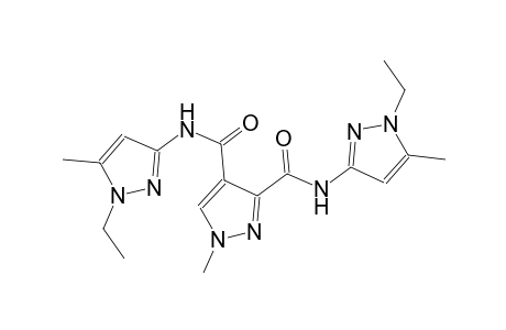 1H-pyrazole-3,4-dicarboxamide, N~3~,N~4~-bis(1-ethyl-5-methyl-1H-pyrazol-3-yl)-1-methyl-