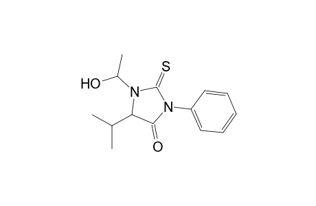 5-Isopropyl-1-hydroxyethyl-3-phenyl-2-thiohydantoin