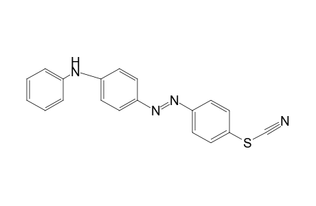 thiocyanic acid, p-[(p-anilinophenyl)azo]phenyl ester