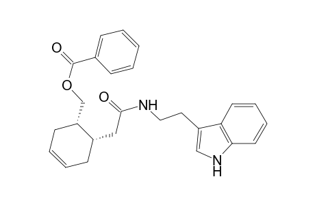 [(1S,6S)-6-[2-[2-(1H-indol-3-yl)ethylamino]-2-oxidanylidene-ethyl]cyclohex-3-en-1-yl]methyl benzoate