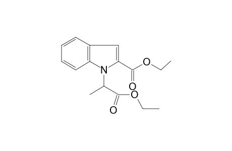 Ethyl 1-[2-(ethyloxy)-1-methyl-2-oxoethyl]-1H-indole-2-carboxylate