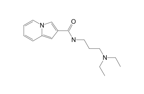 N-[3-(Diethylamino)propyl]indolizine-2-carboxamide