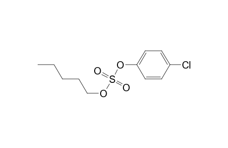 Sulfuric acid, 4-chlorophenyl pentyl ester
