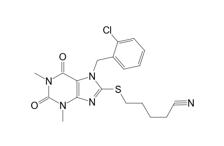 Pentanenitrile, 5-[[7-[(2-chlorophenyl)methyl]-2,3,6,7-tetrahydro-1,3-dimethyl-2,6-dioxo-1H-purin-8-yl]thio]-