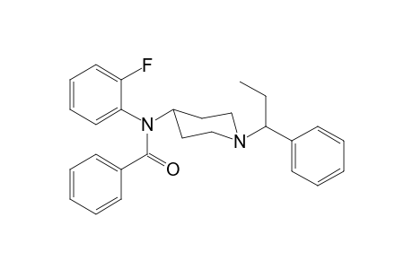 N-2-Fluorophenyl-N-[1-(1-phenylpropyl)piperidin-4-yl]benzamide
