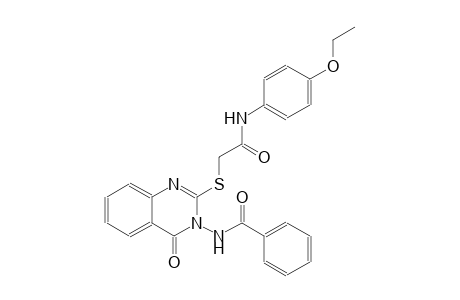 benzamide, N-(2-[[2-[(4-ethoxyphenyl)amino]-2-oxoethyl]thio]-4-oxo-3(4H)-quinazolinyl)-