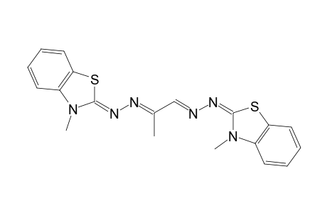 3-methyl-2-benzothiazolinone, diazine with pyruvaldehyde