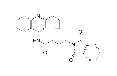 4-(1,3-dioxo-1,3-dihydro-2H-isoindol-2-yl)-N-(2,3,5,6,7,8-hexahydro-1H-cyclopenta[b]quinolin-9-yl)butanamide