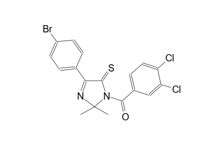 5-(4-bromophenyl)-3-(3,4-dichlorobenzoyl)-2,2-dimethyl-2,3-dihydro-4H-imidazole-4-thione