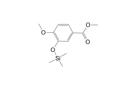 Benzoic acid, 4-methoxy-3-[(trimethylsilyl)oxy]-, methyl ester